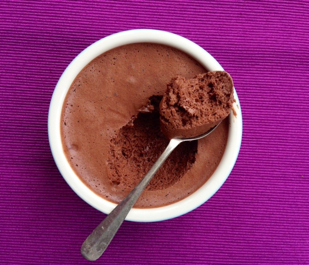 egg-free, dairy-free light and airy chocolate mousse